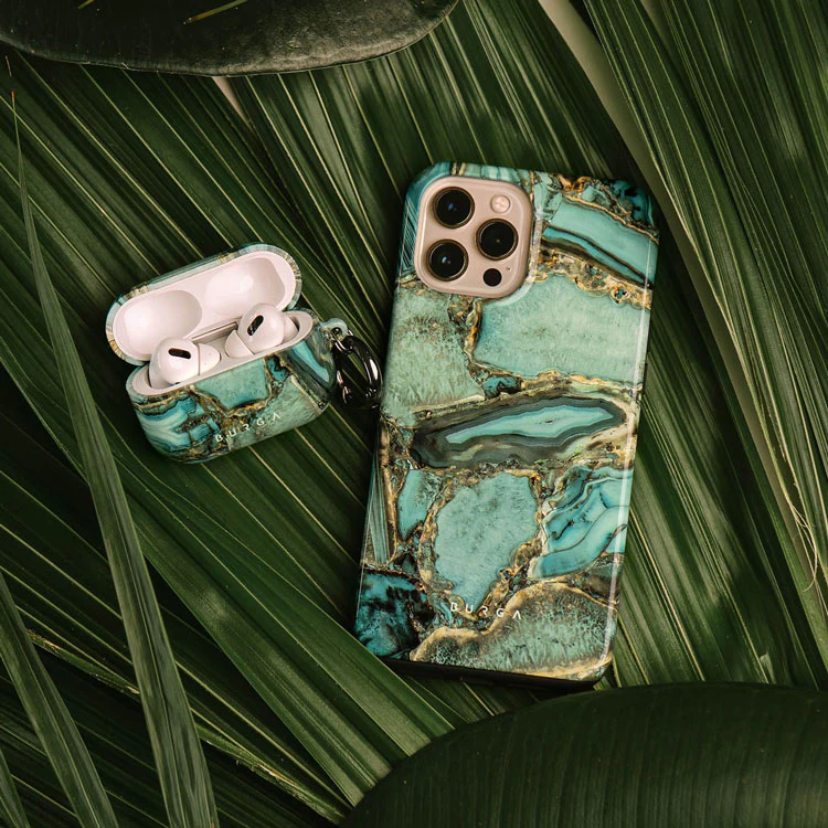 Ubud Jungle - Turquoise Samsung Galaxy S25 FE Case - Image 9