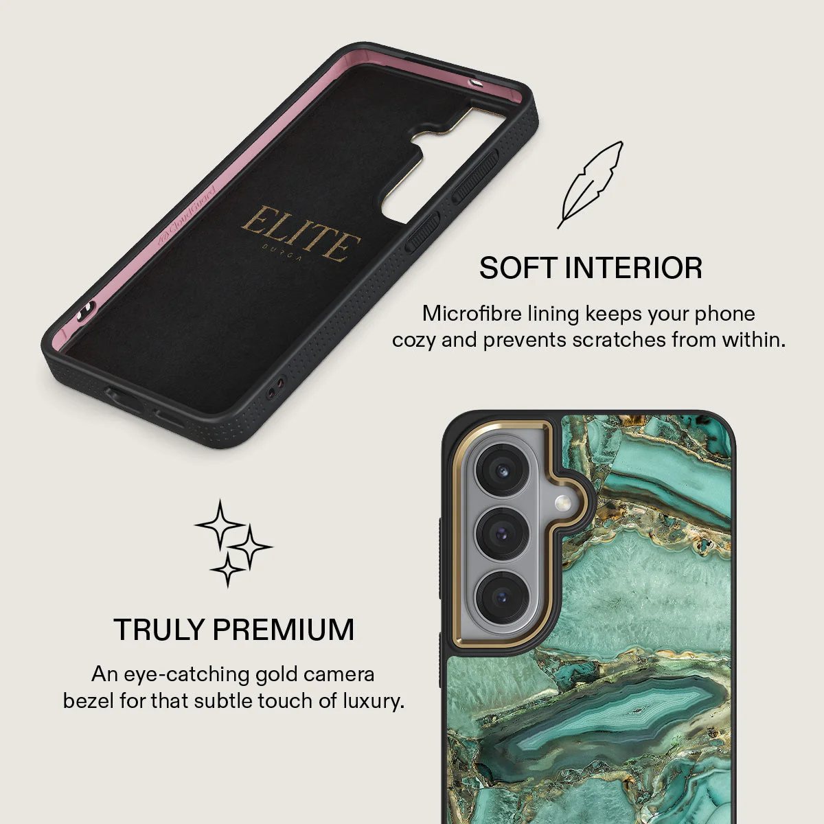 Ubud Jungle - Turquoise Samsung Galaxy S26 Plus Case - Image 10