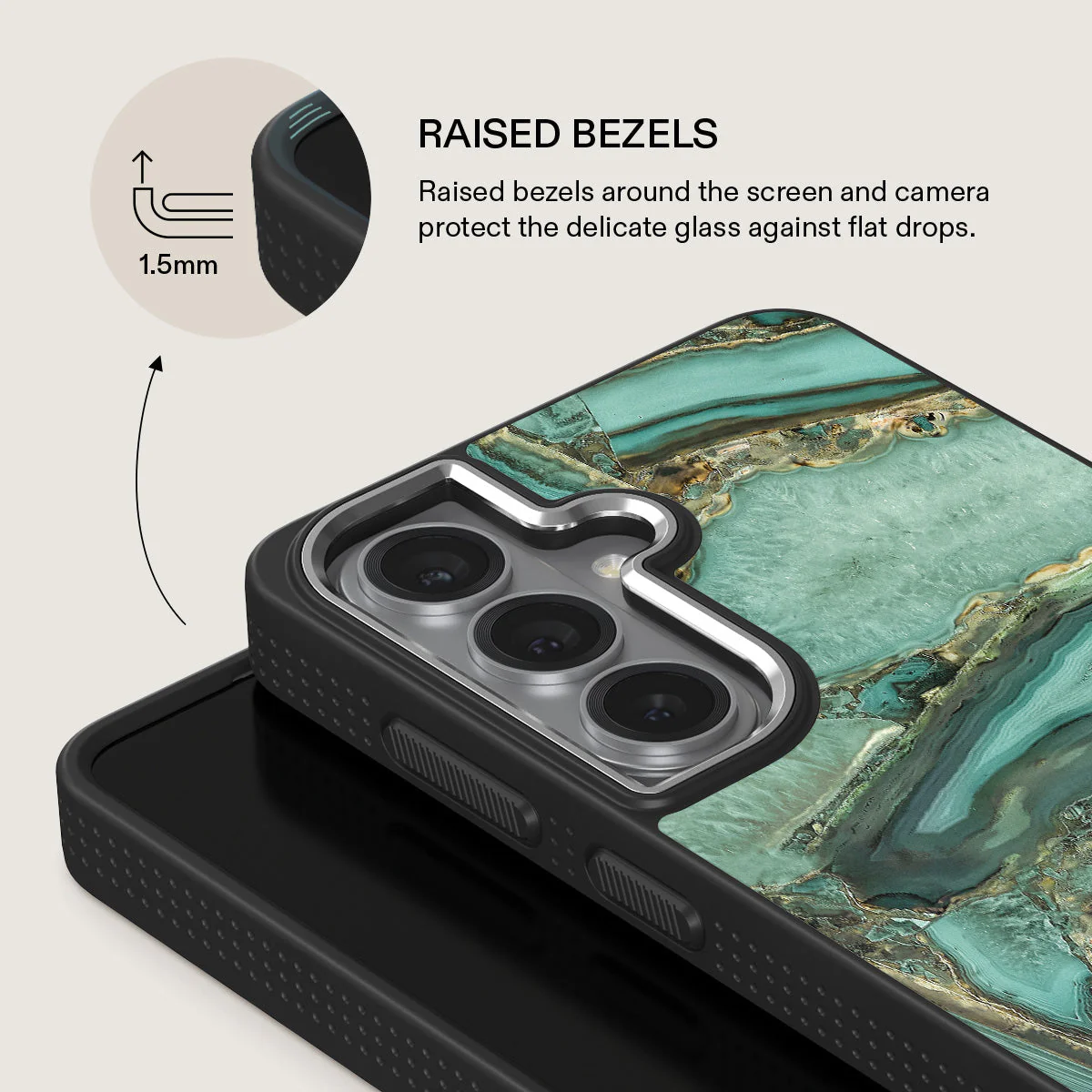 Ubud Jungle - Turquoise Samsung Galaxy S26 Plus Case - Image 22