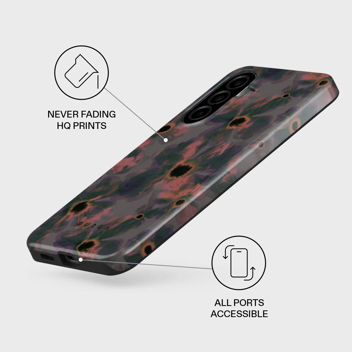 Volcanic Garden - Samsung Galaxy A57 5G Case - Image 3