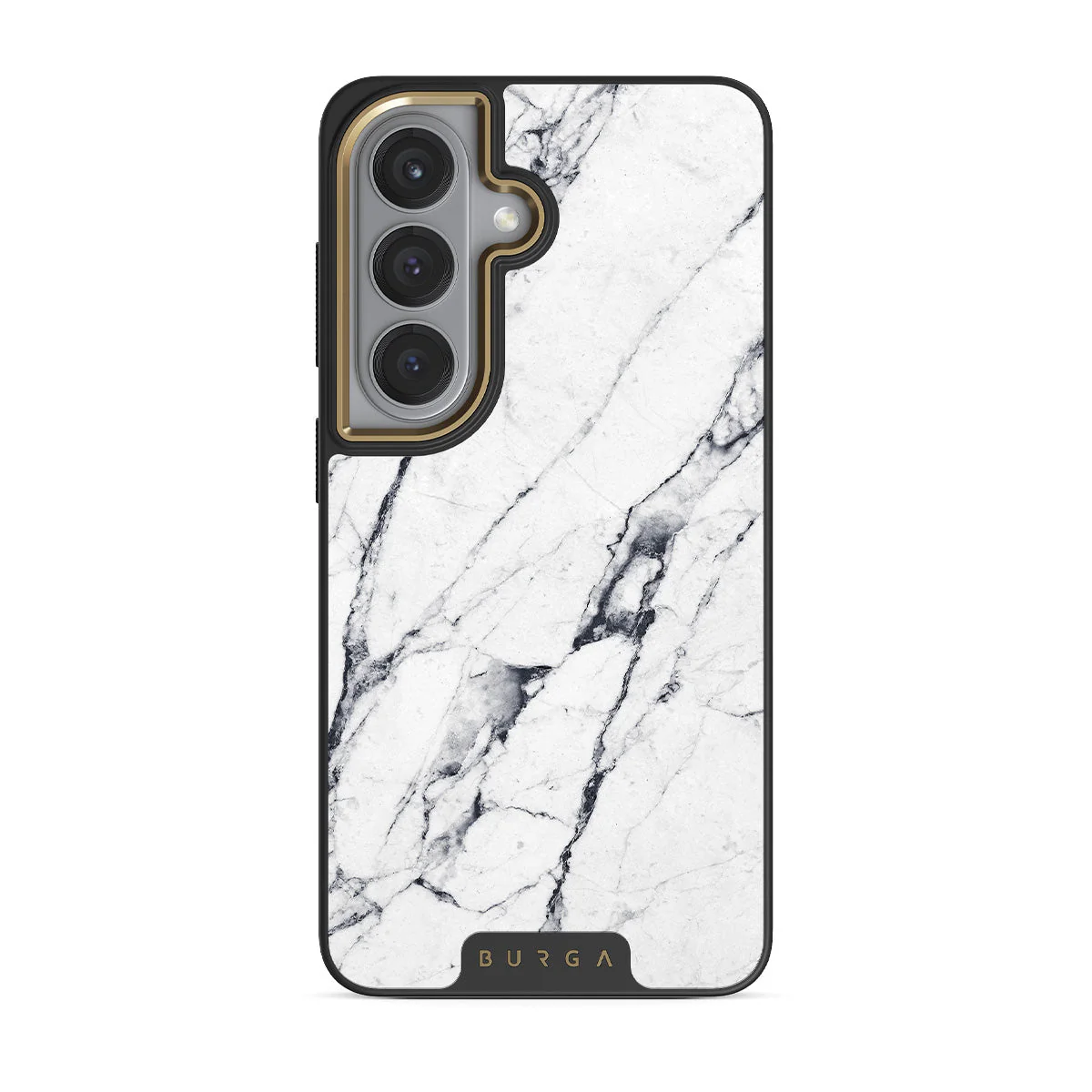 Satin White - Marble Samsung Galaxy S26 Plus Case - Image 5