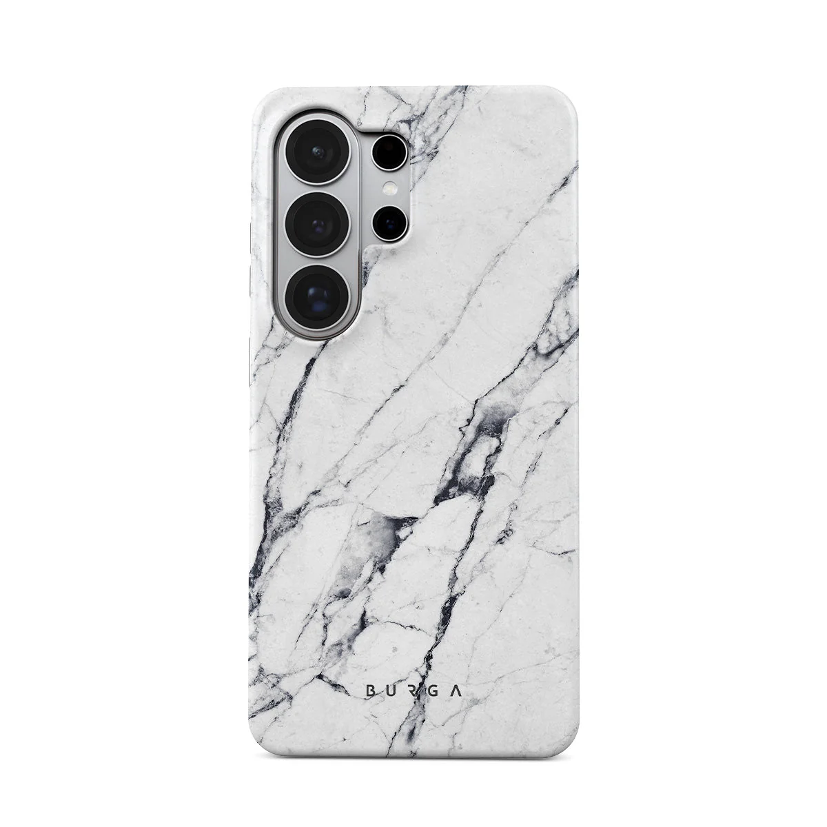 Satin White - Marble Samsung Galaxy S26 Ultra Case