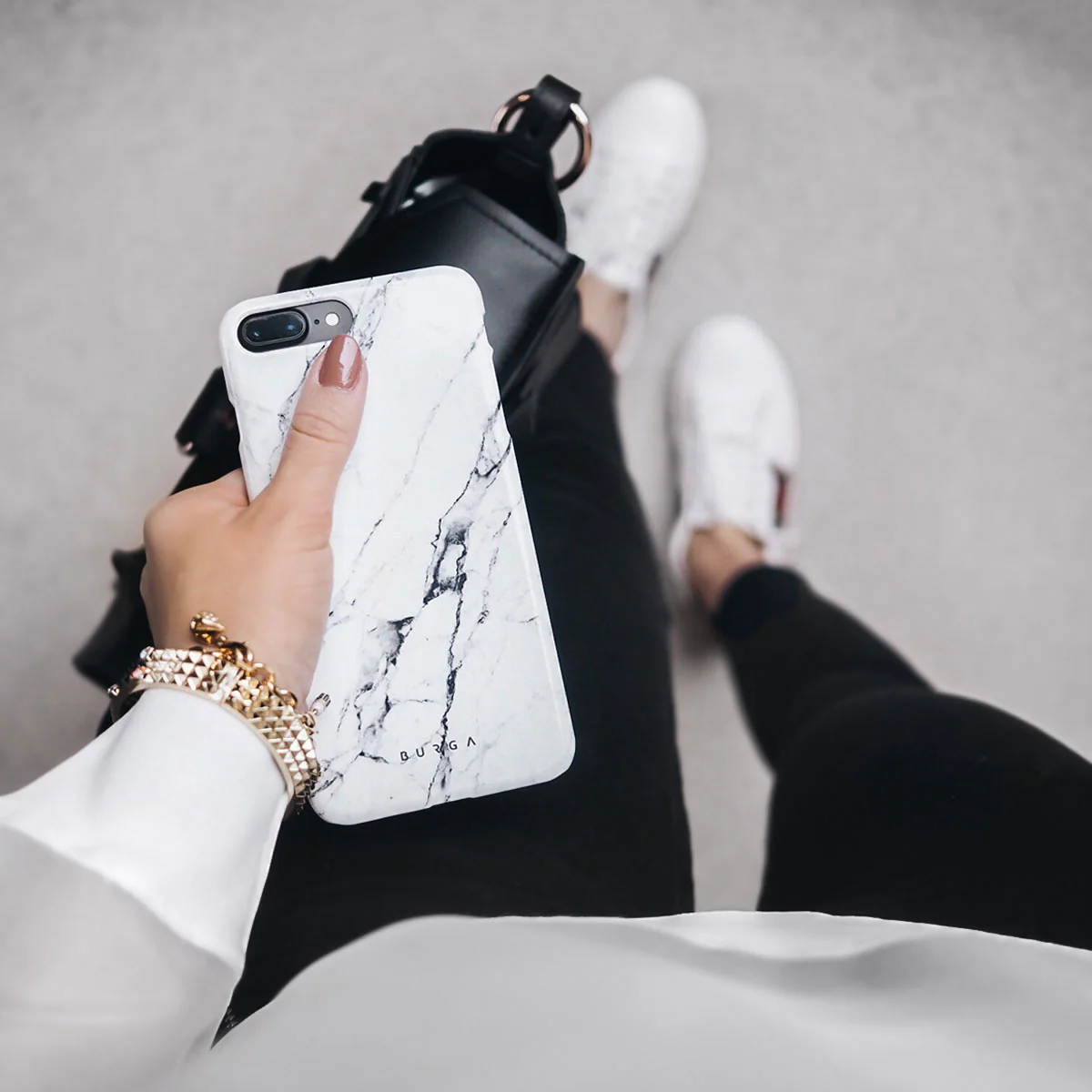 Satin White - Marble Xiaomi 15T Case - Image 6