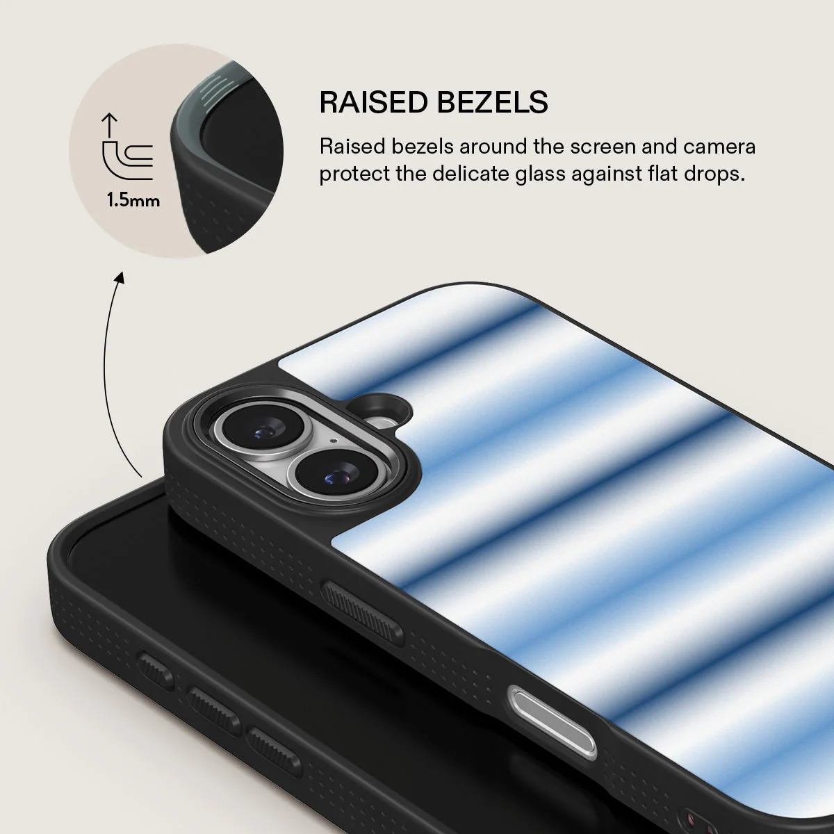 White Noise - iPhone 16 Plus Case - Image 16