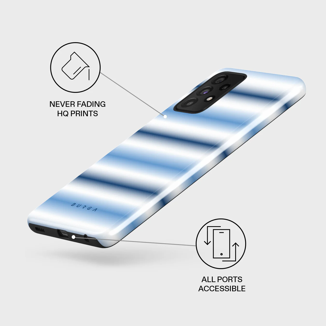 White Noise - Samsung Galaxy A52 / A52S 4G / 5G Case - Image 3