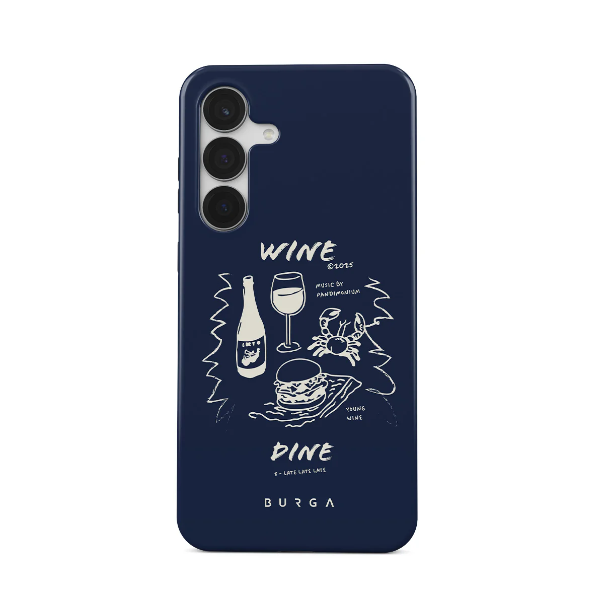Wine & Dine - Samsung Galaxy S25 FE Case
