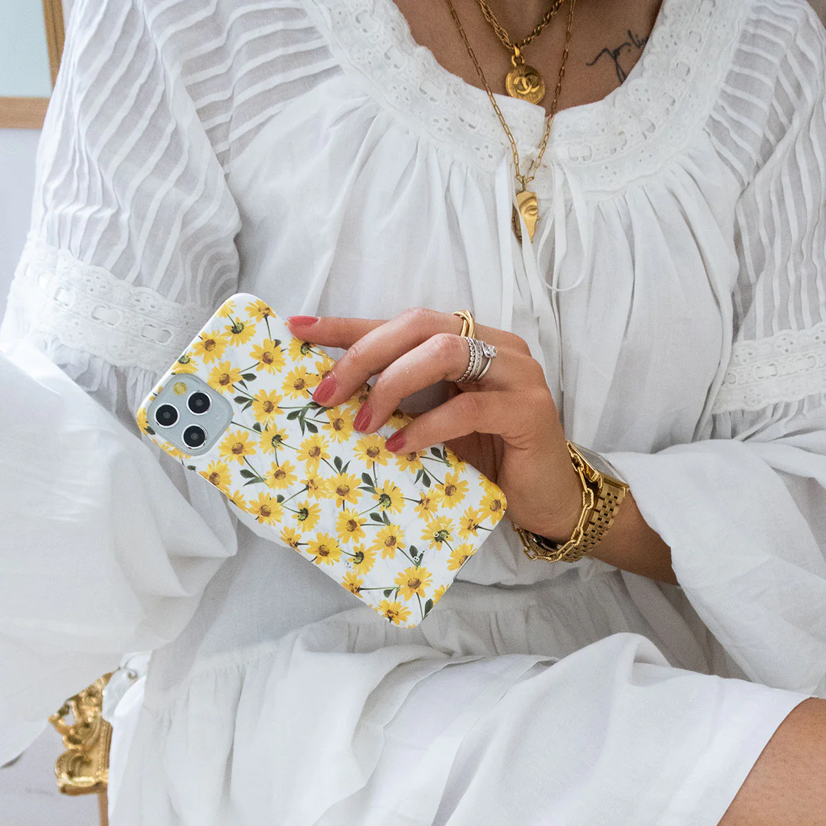 Summer Scent - Yellow Flower Samsung Galaxy A37 5G Case - Image 10