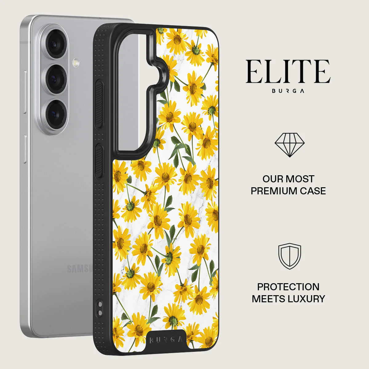 Summer Scent - Yellow Flower Samsung Galaxy S26 Case - Image 13