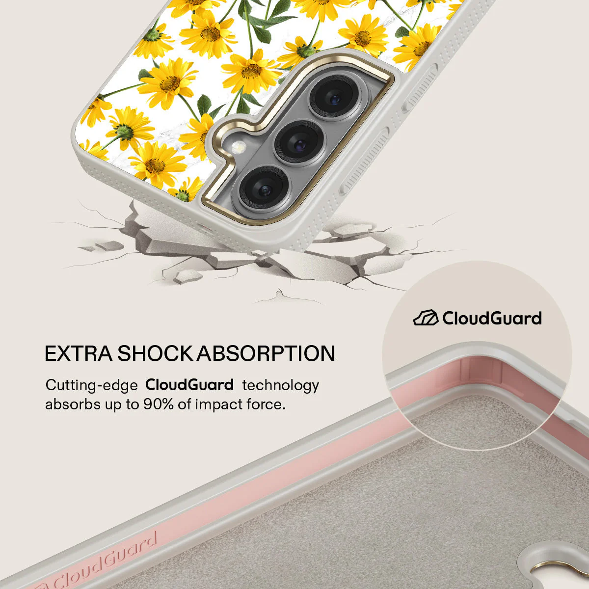 Summer Scent - Yellow Flower Samsung Galaxy S26 Case - Image 28