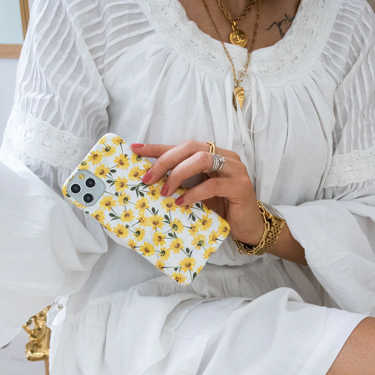 Summer Scent - Yellow Flower Samsung Galaxy S26 Plus Case - Image 47