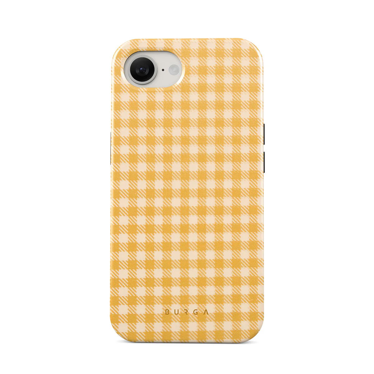 Tuscan Sun - Yellow Plaid iPhone 17e Case
