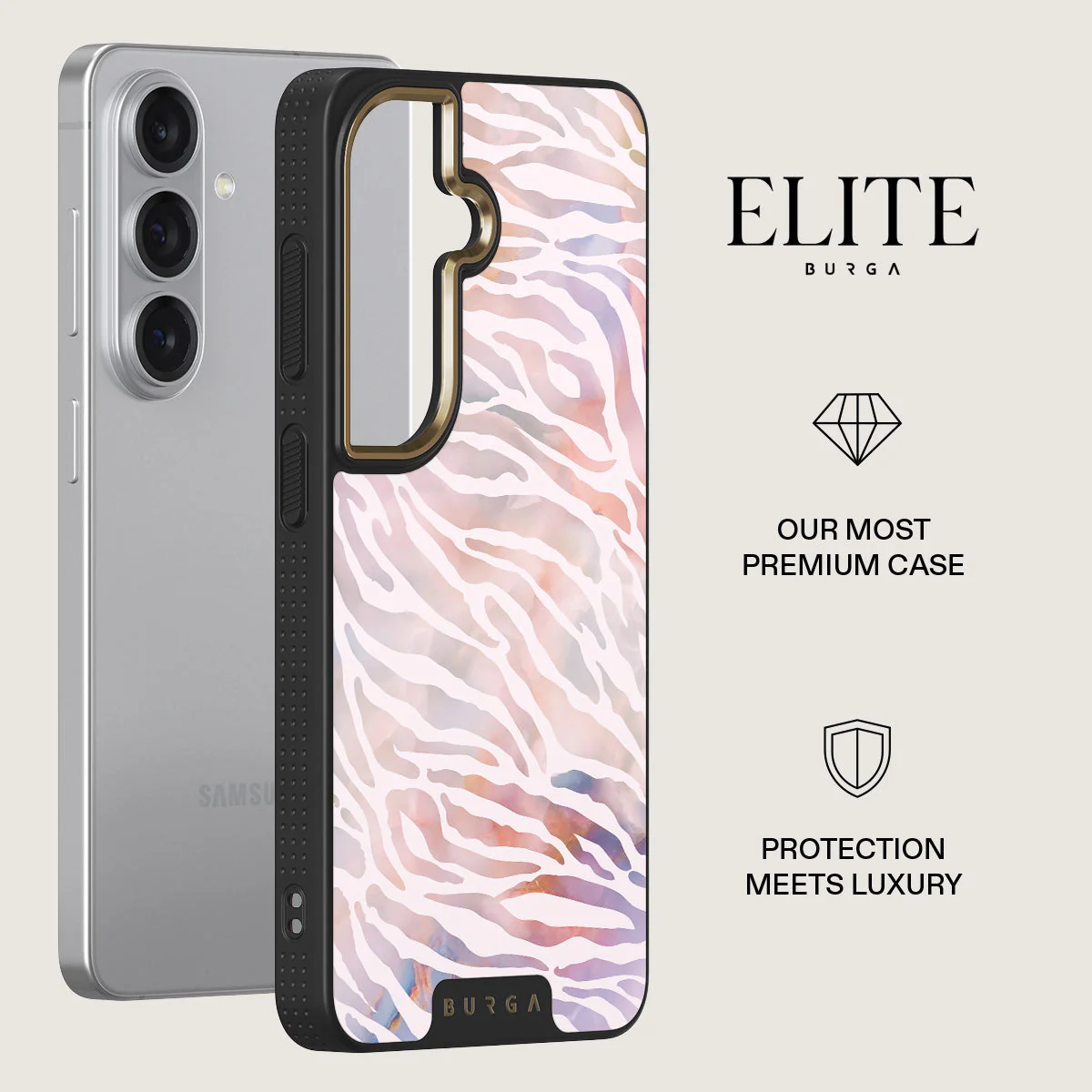 Sultry July - Zebra Samsung Galaxy S26 Plus Case - Image 6